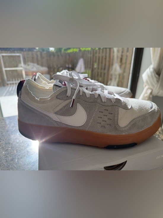 Nike Other - Nike C1TY Vast Grey Gum White Gray Lace Up Suede Low Top Sneakers